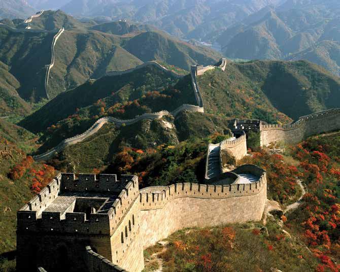 CHAPTER 1: The First Emperor Shihuangdi wanted to build the Great Wall of China to keep
