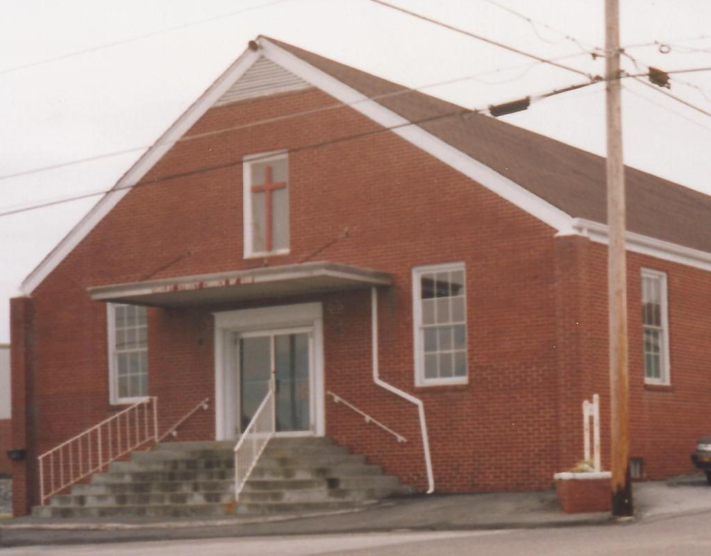 2nd Church Building was completed in 1954 While the church was being built, services were held in a tent beside the church.