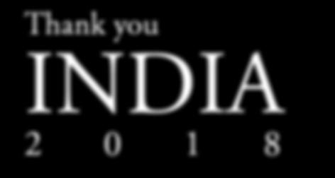 Thank you INDIA 2 0 1 8 thank you india 2018 March 31, 2018 marks the beginning of the 60 th year, since His Holiness the Dalai Lama stepped on the sacred land of India.