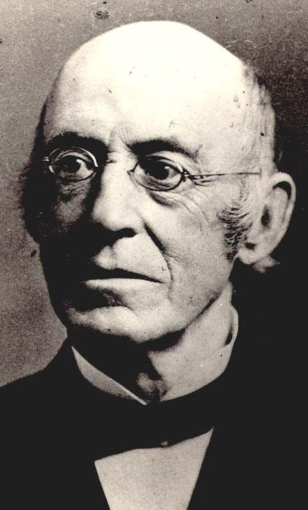 William Lloyd Garrison Famous Boston abolitionist and publisher of The Liberator Slavery was a moral, not an economic
