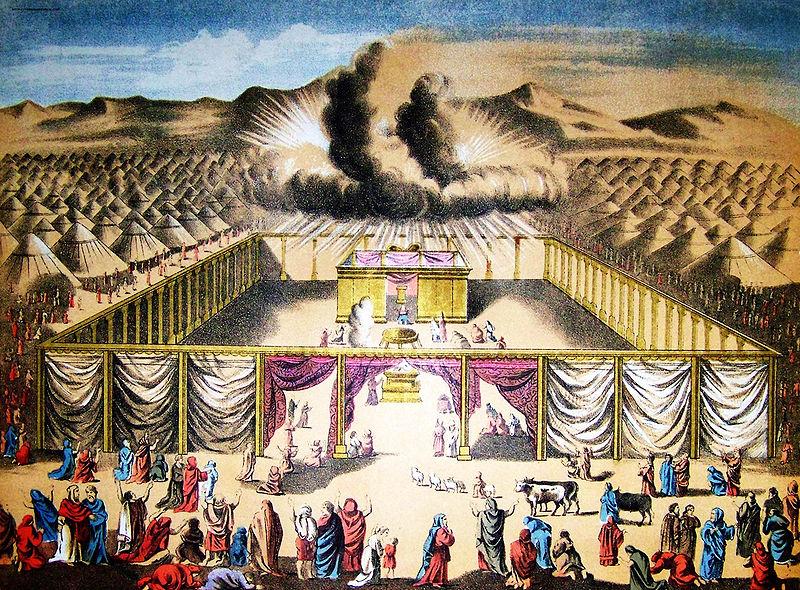 The Tabernacle in the Wilderness (illustration from the 1890 Holman Bible) Exodus 36:1 Bezaleel and Aholiab and every craftsman in whom יהוה put wisdom and understanding to know how to work את all