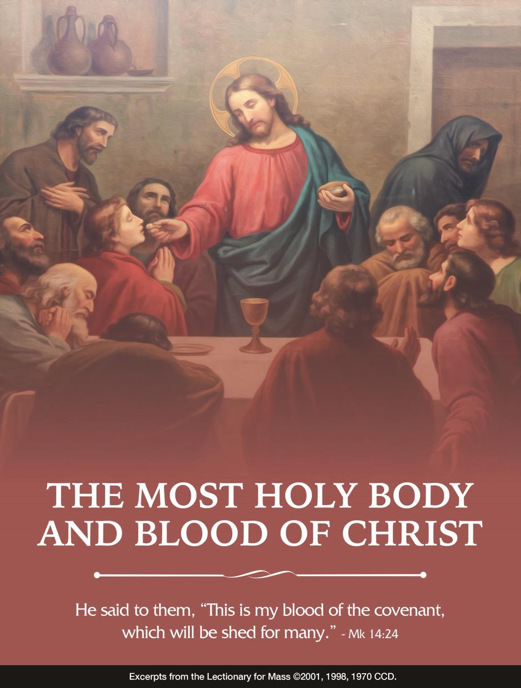 We have mentioned many times that all revolves around the Eucharist when we receive the real Body and Blood of the Lord.