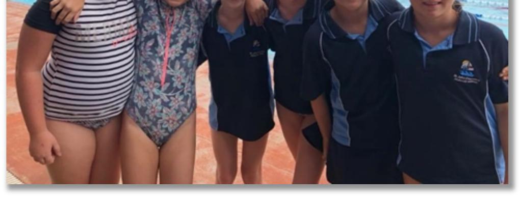 Swimming Carnival. Thank you to Mrs Cristina, Mr Cotter and Ms Dixon for their assistance as well. A great day was had by all.