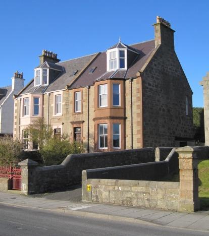The Manse is a semi-detached stone built villa in central Lerwick sitting in an elevated position with an open outlook over municipal parks.