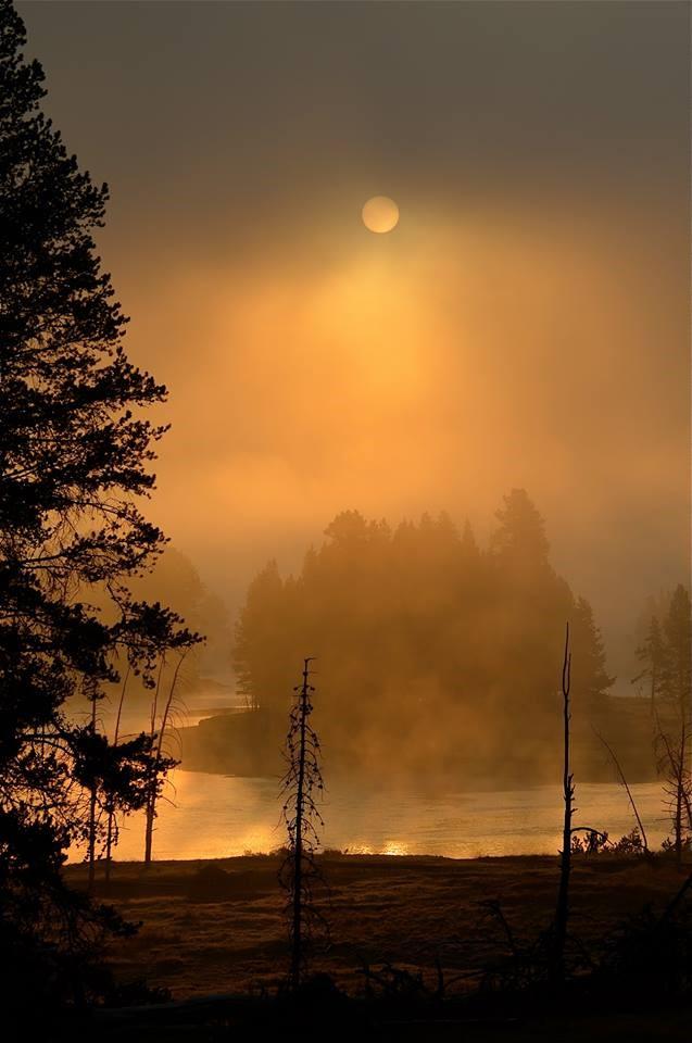 Barbara Bozzo Sunrise at Yellowstone Celebrating the moment in our life when that special setting is put before us - the one from which comes