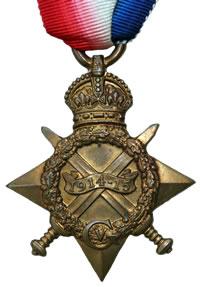 It is very similar to the 1914 Star it was awarded to all who served in any theatre of war against Germany between 5 th August 1914 and 31 st December 1915.