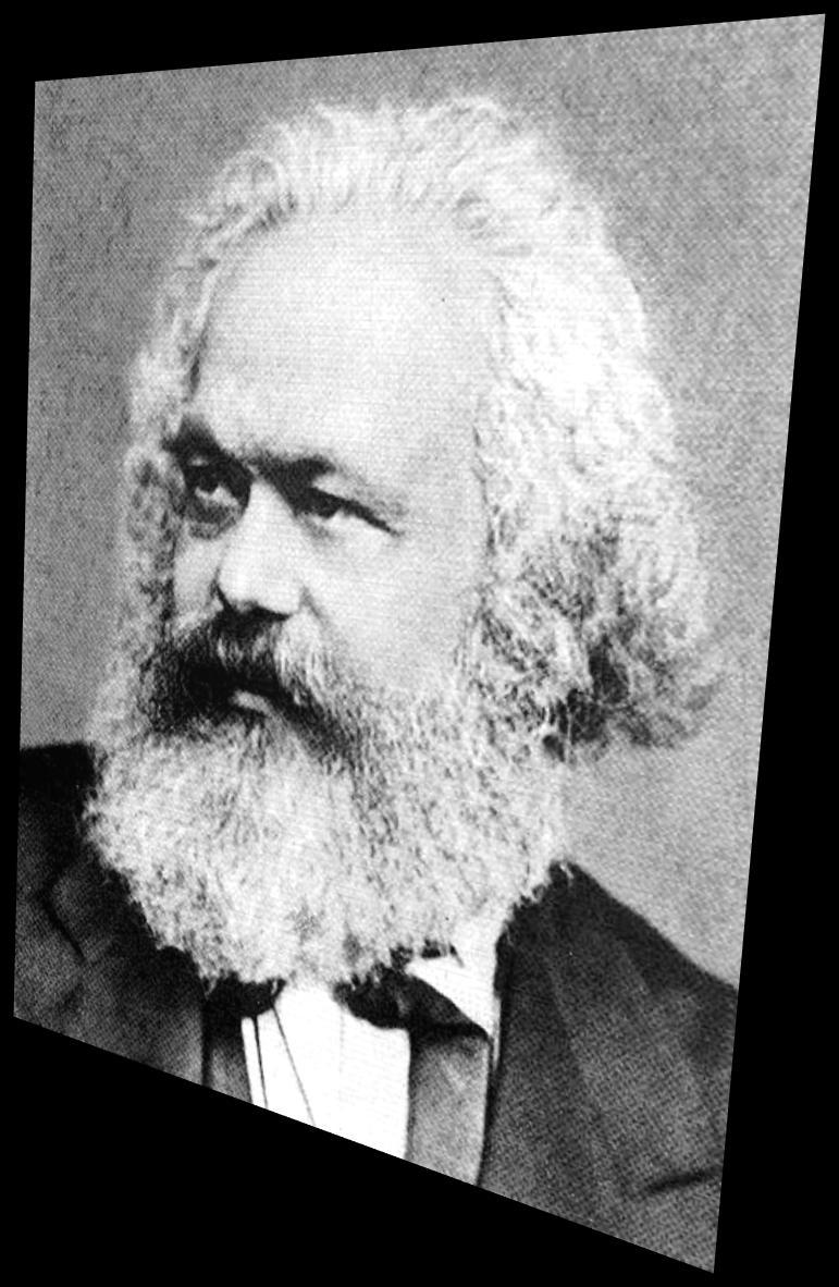 Karl Marx was born in Prussia (Germany) in 1818.