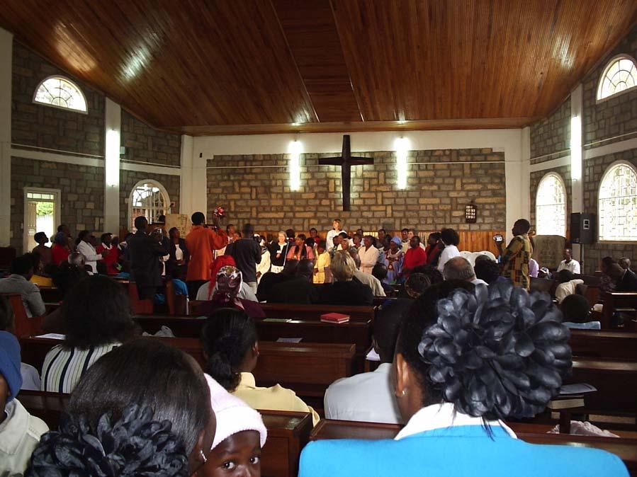 Worship at the Sigona Presbyterian Church Our partnership with Sigona PC is well developed over five years.