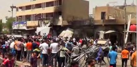 8 The terrorist attacks in Baghdad n The most deadly attacks in Baghdad were two car bomb attacks in crowded open markets in the heart of Shiite neighborhoods: a car bomb exploded in the Shiite