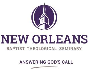 DISC5260 Discipleship Strategies New Orleans Baptist Theological Seminary Christian Education Division Summer 2018 (Workshop May 28-30) Dr. Ernest M. Graham Adjunct Instructor 985.