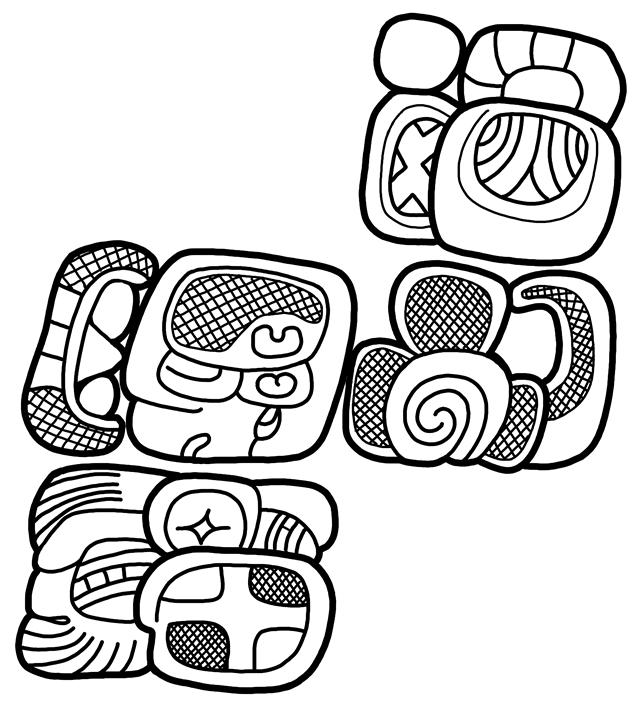 On Tikal, Stela 31, the numerical coefficient six of Glyph C is not written (Figure 9).
