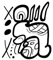 a) Quirigua, Stela D; b) Vase of the 88 Glyphs (Kerr 1440); c) Yaxchilan, Lintel 47 (drawings by Nikolai Grube).