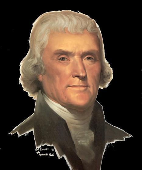 Thomas Jefferson: God who gave us life gave us liberty.