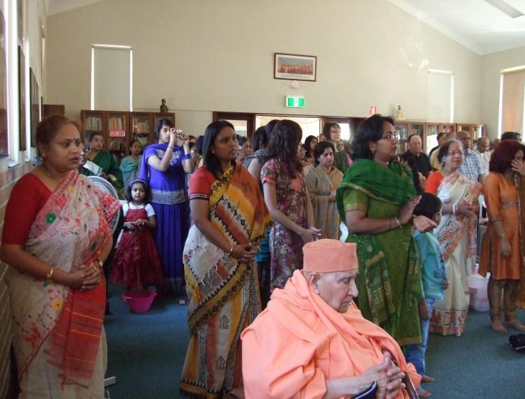 The programme was attended by about 65 devotees and was conducted by Swami Chandrashekharananda. He also delivered a talk on the Divine Motherhood of Sri Sarada Devi on the 28th of December.
