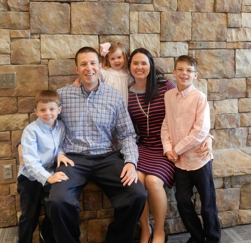 JAMIE HUGHES Jamie is married has been married to Whitney for almost 12 years. Jamie and Whitney have 3 children, Preston (8), Davis (5) and Andie (3).