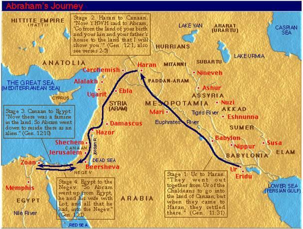 Something Else? Abraham s father and brother decided to remain at Haran while Abraham and his family, along with Nahor s son, Lot, decided to journey on.