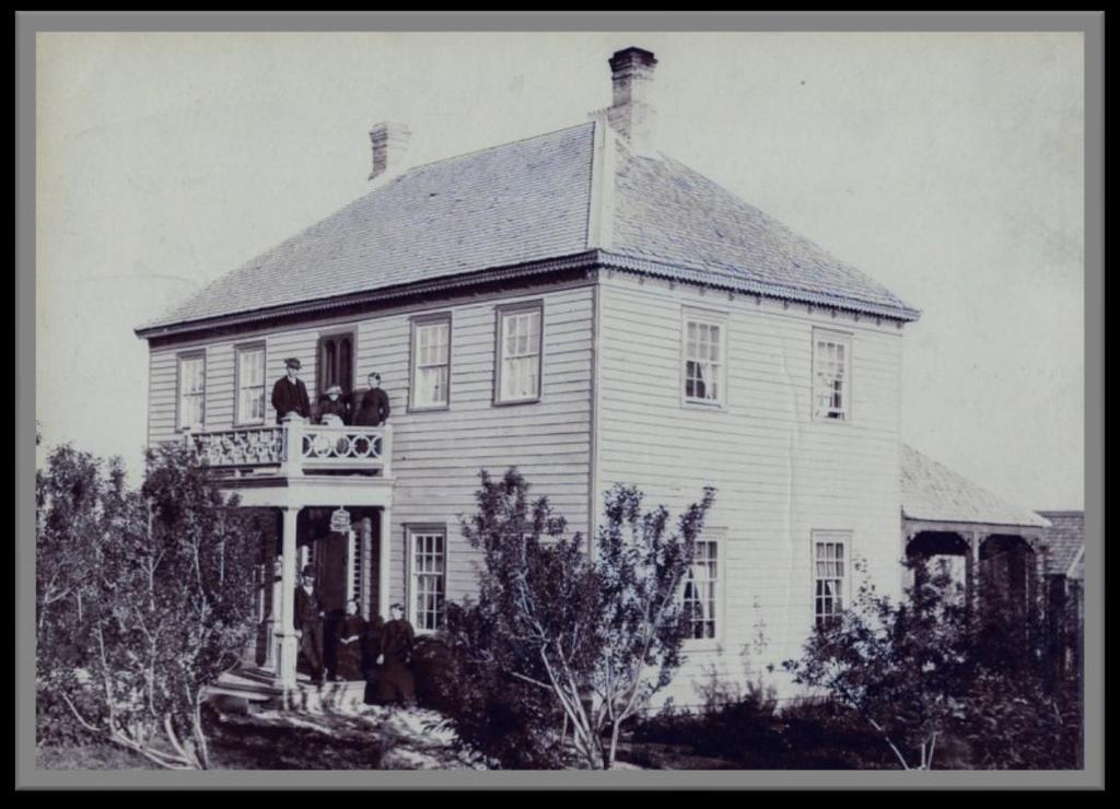 9 The Samuel Crowder Mitton home that he built in the year 1865, 242 East Main Street, Wellsville, Utah.