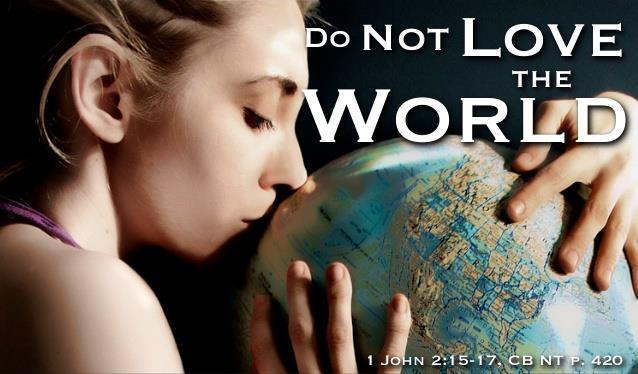 The WORLD persecutes followers of Jesus because we: are not friends with it, do not conform to