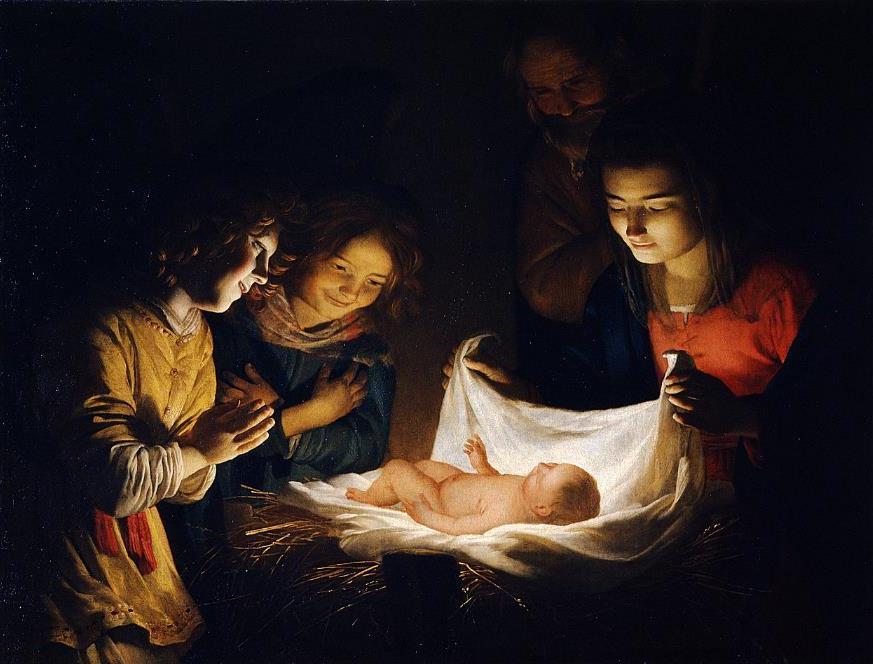Adoration of the Child -- Gerard van