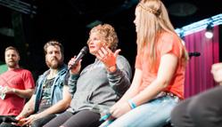 HIGH CIY S BELIEVE TOUR HIGHLIGHTS SPEAKERS FROM AROUND THE COUNTRY WHO ARE EXPERTS AT CONNECTING SPECIFICALLY WITH JR. HIGH STUDENTS.