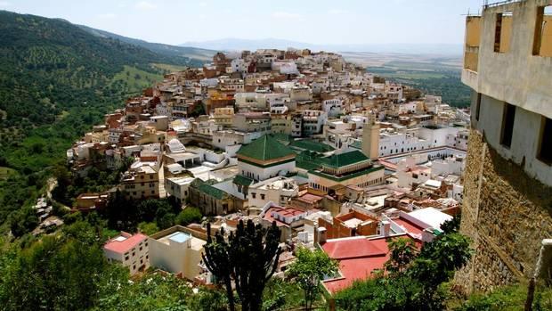 Moulay Idriss Zerhoun in the north of Morocco.
