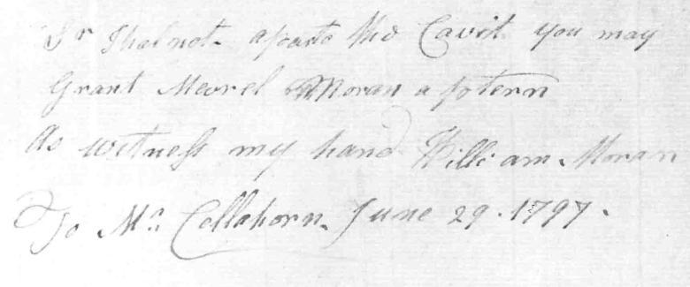John s brother, James witnessed the property transaction in 1768 which indicates that the two brothers arrived in Halifax together, and most likely lived in the same place.