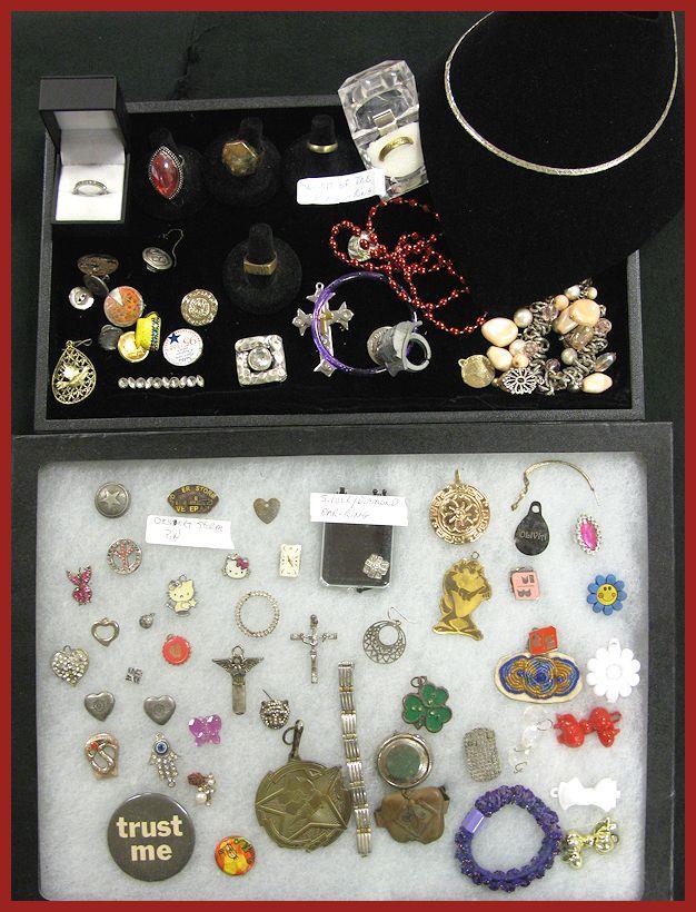 pendants, pins, earrings, beads, large cross, necklace, etc 2 nd Place Mark Holshoe: 1 Gold, 1