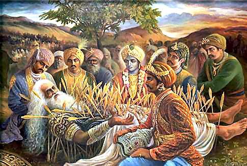 Each and everyone is responsible for their own destiny In the war of Mahabharata, the blood flowed like a river.