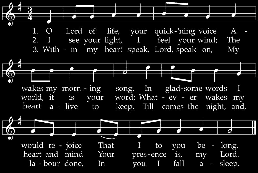 Hymn Text: George MacDonald, 1824-1905 Tune: AZMON, 8 6 8 6.