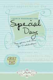Church Programs for Special Days Celebrate throughout the year with Church Programs for Special Days!