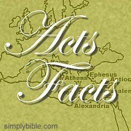 Acts Facts Part 4 A study in the Book of Acts. We go through Acts from chapter 16 verse 16, to chapter 28 verse 31. We take our study verse by verse.