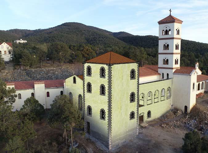 Work on the massive expansion project of our monastic