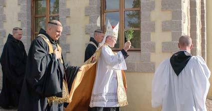 Bishop Bernard Fellay on the feast day of Saint Scholastica,