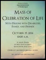 All Are Welcome - Each parish, faith formation program, and Catholic school has an incredible capacity to welcome and weave people with disabilities into the life of their faith community.