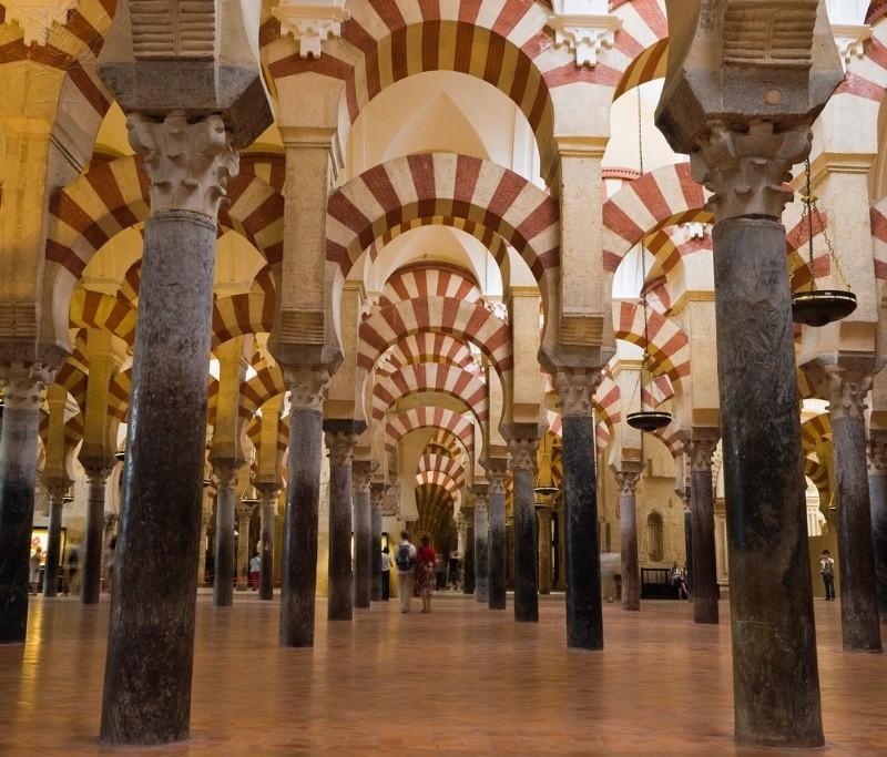 DOCUMENT H Prayer hall, Great Mosque, Cordoba, Spain. Begun 785-86, extension 987 Cordoba.