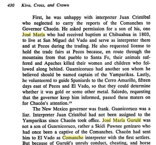 This Jose Maria Gurule in the 1790 census had been baptized between Sep-Dec 1768 at San Felipe Mission, and was the son of Juan Antonio Gurule and Maria Petrona Montoya.