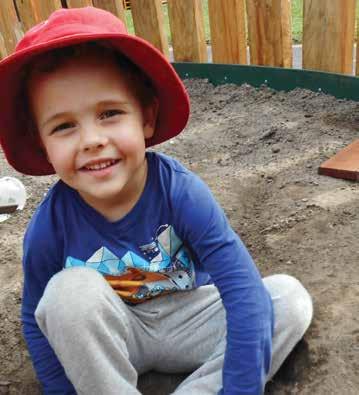 I like the cubby house because I can sit on the chair and use the kitchen. I love the mud pit because it s fun and I can get really dirty! said Jasper, who attends Woodberry Early Learning Centre.