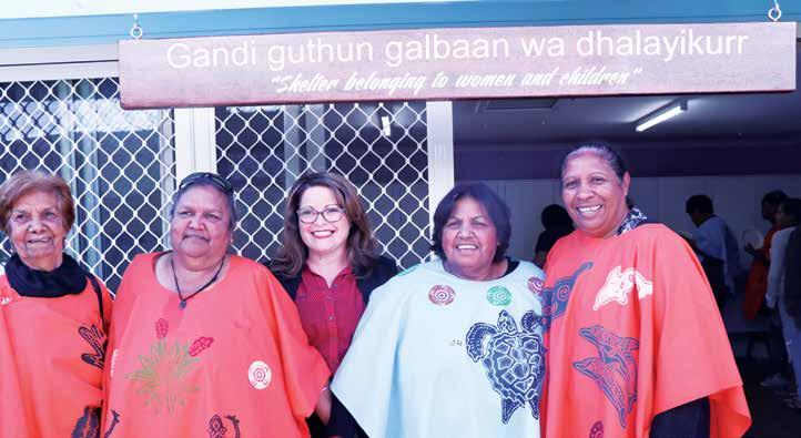 The ceremony was an important opportunity to recognise and celebrate the partnership between Samaritans and the local Elders, to bring about positive outcomes for women and children in our community,