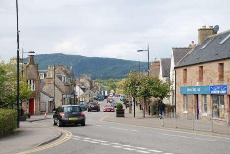 Alness Main Street Location Rosskeen Church of Scotland is located in the town of Alness. Alness is the largest town in the county of Ross-shire in the Highlands of Scotland UK.