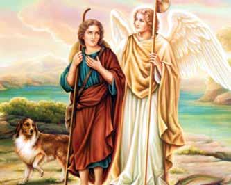 The term archangels has its Scriptural basis in the New Testament (1 Thes 4:16, Jude 1:9), indicating a chief or leading angel. Archangel generally refers to St. Michael, St. Gabriel and St.