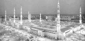 Masjidun Nabawi Now you know The Holy Prophet laid the foundation of the first mosque of Islam in Quba where he was waiting for Imam Ali (A).