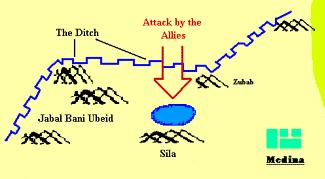 LESSON 8: THE BATTLE OF AHZAB When the Jews of Bani Qaynqaa were expelled from Madina because of their trouble making, their sister tribe, the Bani Nuzayr, were very angry.