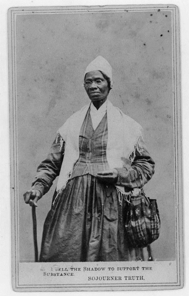 -Freed NY slave -Renamed herself Sojourner because it means to