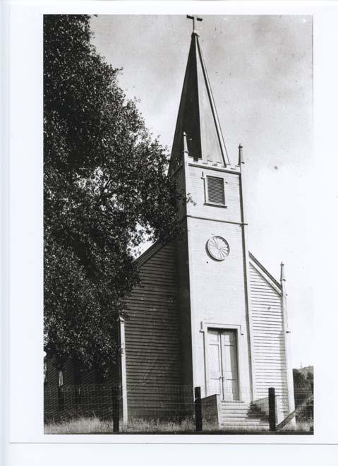 Photograph 4: Similar view as Photograph 3 of St. Joseph's Catholic Church taken in the circa 1920s.