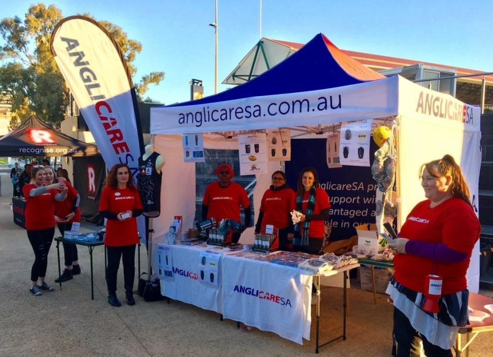 You might see the campaign on Facebook, in your letterbox, on bus shelters in the northern suburbs, shopping centre information stalls, and posters and flyers around AnglicareSA sites.