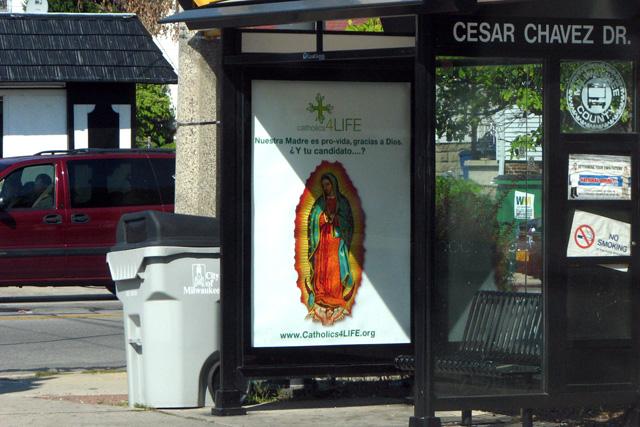 Catholics4LIFE Bus Shelter Campaign - 2012 Very