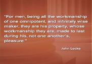 LECTURE 7 John Locke: Property Rights John Locke believes: There are some rights so fundamental that no government can over-ride them Those fundamental rights include the Natural Rights of Life,