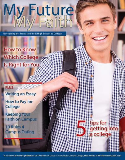 Each year the New Society distributes free copies to Catholic high schools across the country.