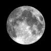A lunar month is determined by the period required for the moon to