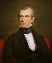 where Polk s campaign slogan was 54-40 or Fight!